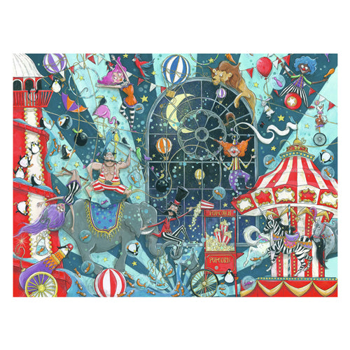 ギャラリービューアに画像をロードする, Ravensburger legpuzzel circus 1000 stukjes puzzel volwassenen kinderen.