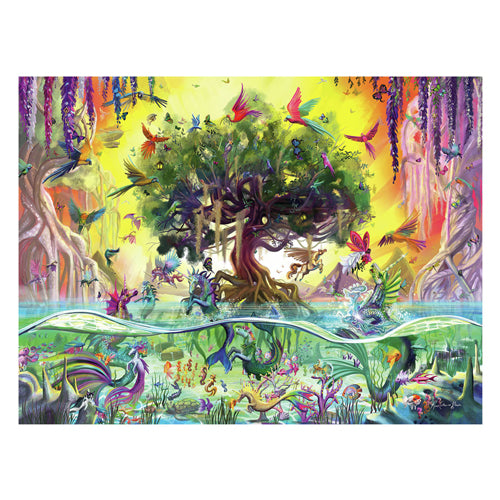 Afbeelding laden in galerijviewer, Ravensburger puzzel eenhoorns 1500pcs