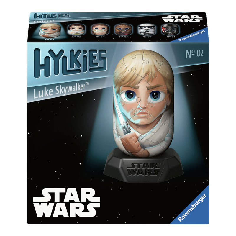 Chargez l'image dans la visionneuse de la galerie, Ravensburger 3d puzzel hylkies star wars luke skywalker, 54st.