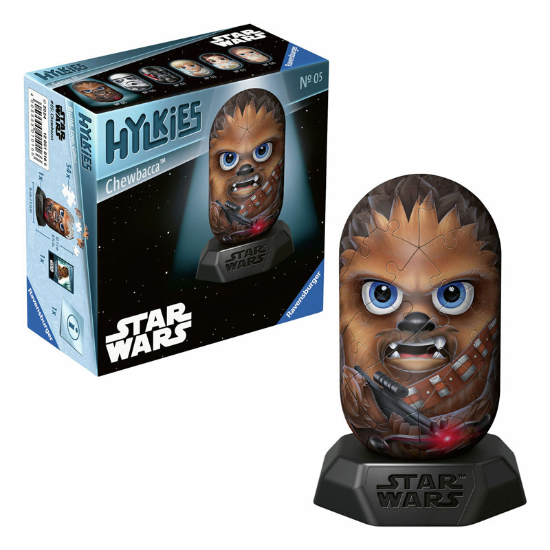 Afbeelding laden in galerijviewer, Ravensburger 3d puzzel hylkies star wars chewbacca, 54st.