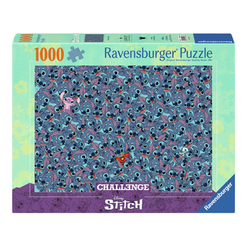 Load image into Gallery viewer, Ravensburger legpuzzel disney stitch challenge, 1000st.