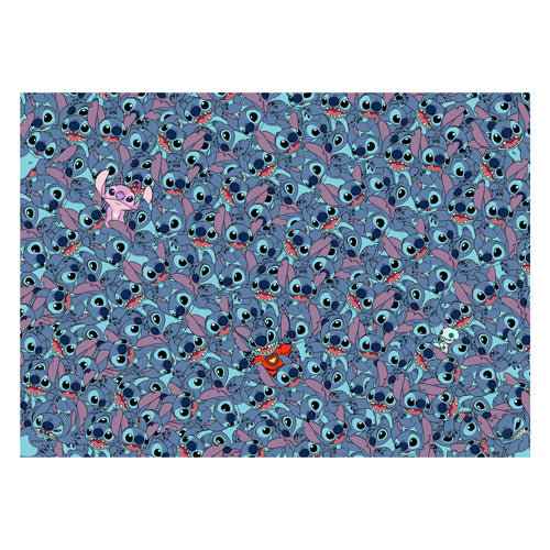 Afbeelding laden in galerijviewer, Ravensburger legpuzzel disney stitch challenge 1000 stukjes cartoon.