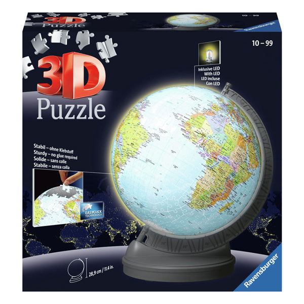 Load image into Gallery viewer, Ravensburger 3d puzzel aarde met licht, 540st.