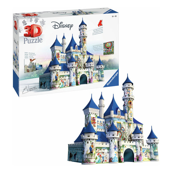 Afbeelding laden in galerijviewer, Ravensburger disney castle- 3d puzzel gebouw - 216 stukjes