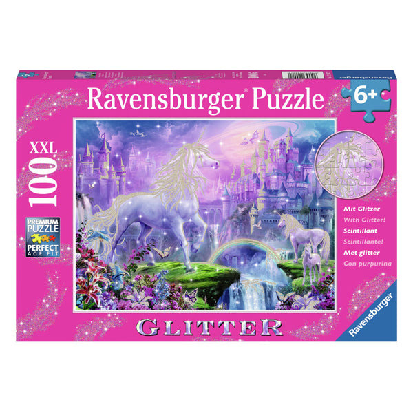 Load image into Gallery viewer, Ravensburger legpuzzel xxl koninkrijk van de eenhoorns, 100st.