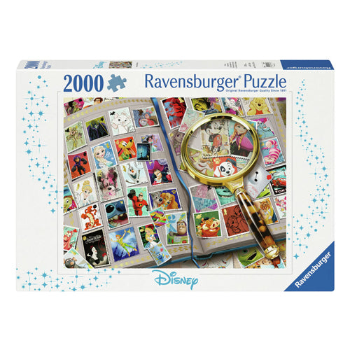 Load image into Gallery viewer, Ravensburger legpuzzel mijn mooiste postzegels, 2000st.
