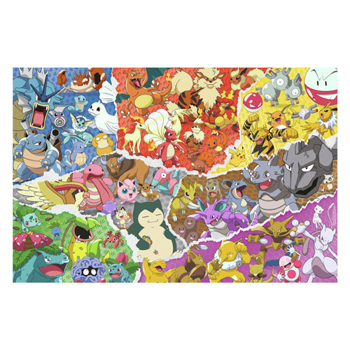 Afbeelding laden in galerijviewer, Ravensburger puzzel pokã©mon - legpuzzel - 5000 stukjes