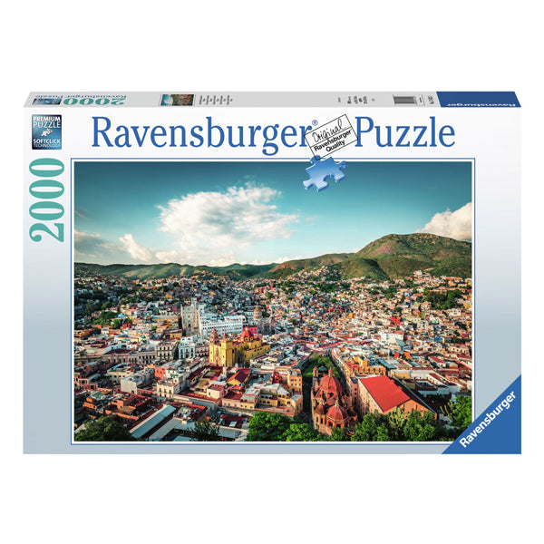 Load image into Gallery viewer, Ravensburger legpuzzel koloniale stad guanajuato in mexico, 2000st.