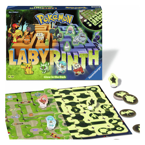 Afbeelding laden in galerijviewer, Ravensburger pokémon labyrinth glow in the dark