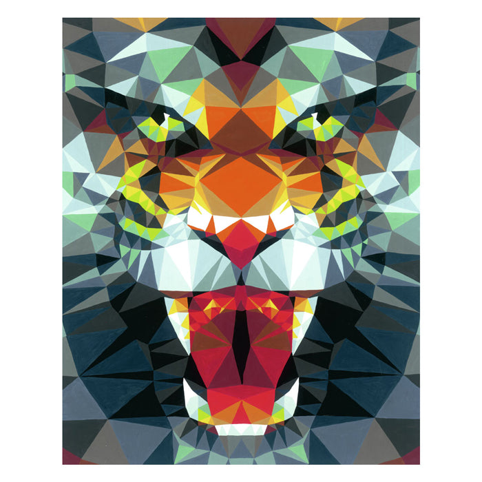 Afbeelding laden in galerijviewer, Ravensburger polygon tijger - schilderen op nummer voor volwassenen