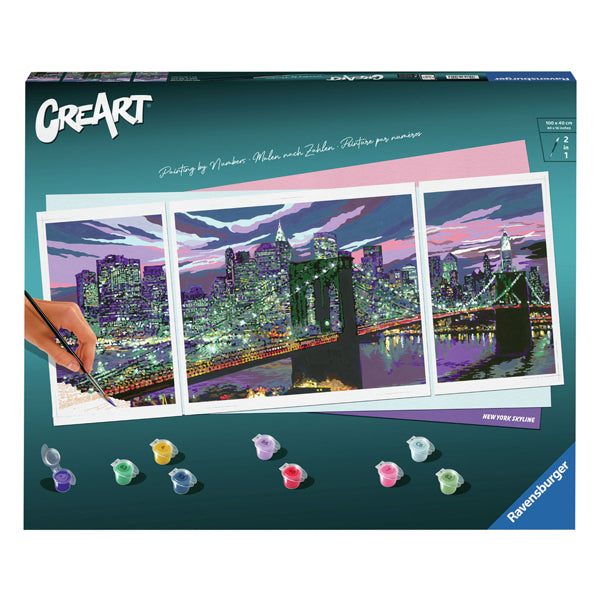 Load image into Gallery viewer, Ravensburger creart schilderen op nummer - new york skyline