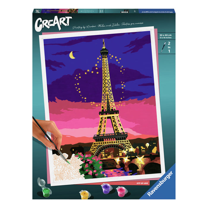 Load image into Gallery viewer, Ravensburger CreArt Schilderen op Nummer City of Love