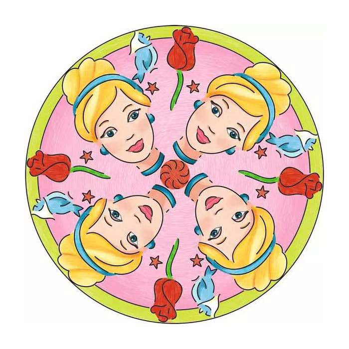 ギャラリービューアに画像をロードする, Ravensburger midi mandala-designer disney princess