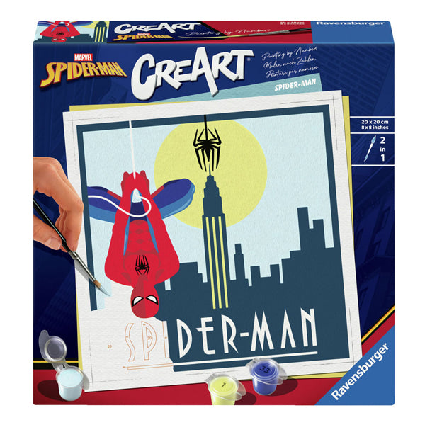 Load image into Gallery viewer, Ravensburger creart schilderen op nummer - marvel spiderman