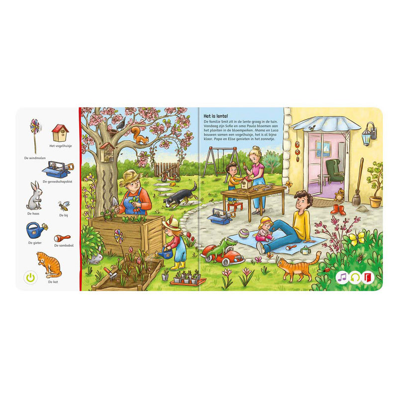Afbeelding laden in galerijviewer, Ravensburger tiptoi boek zoeken en ontdekken: de seizoenen