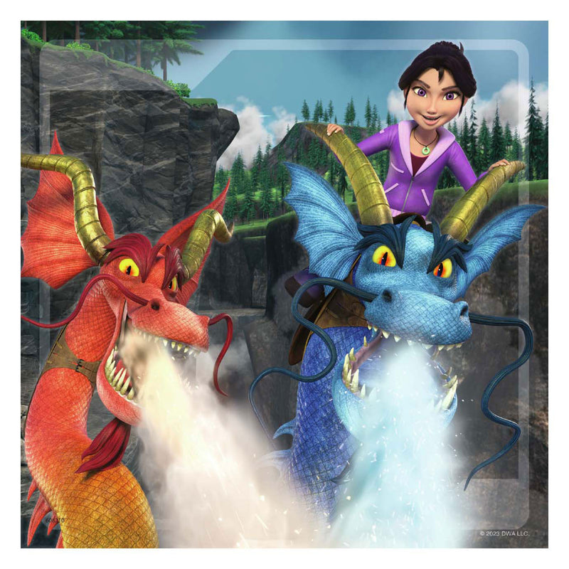 Load image into Gallery viewer, Ravensburger dragons the nine realms legpuzzel, 3x49st.