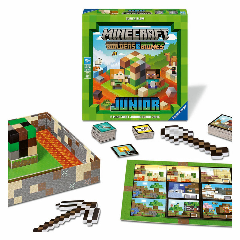 Afbeelding laden in galerijviewer, Ravensburger spel minecraft bouwen junior