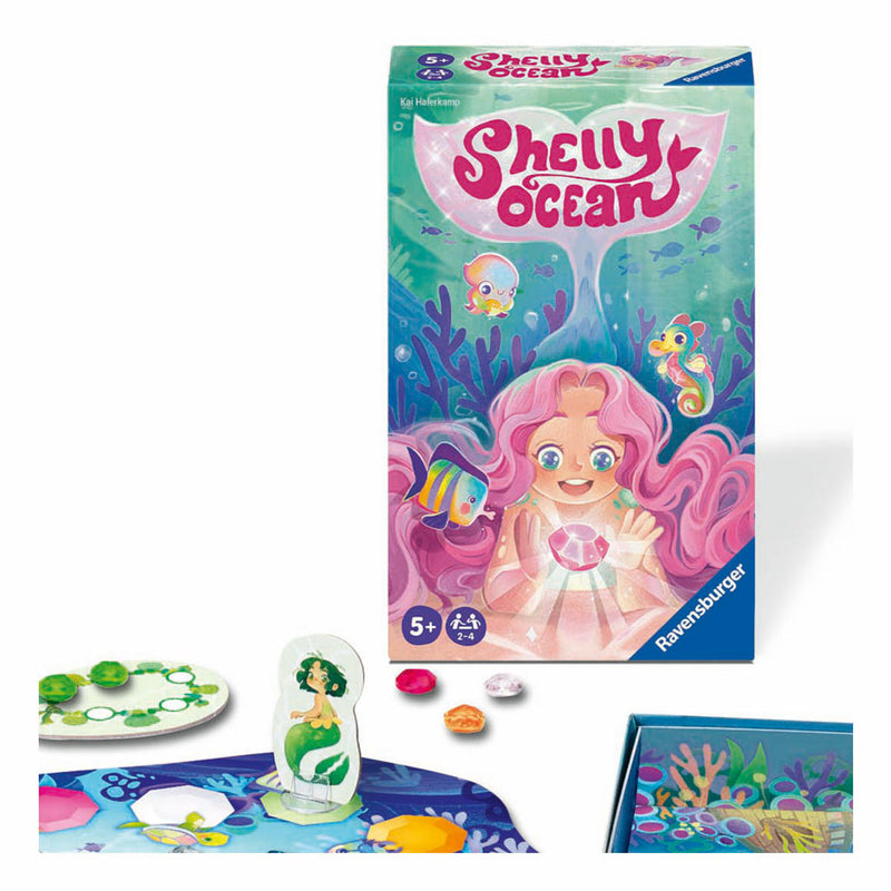 Load image into Gallery viewer, Ravensburger shelly ocean pocketspel