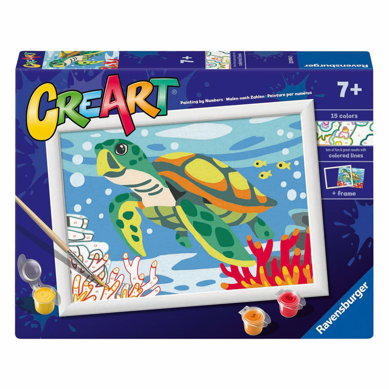 Load image into Gallery viewer, Ravensburger creart sea turtle