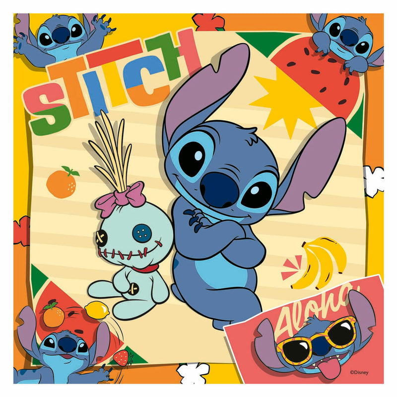 Load image into Gallery viewer, Ravensburger puzzel disney stitch 3x49st