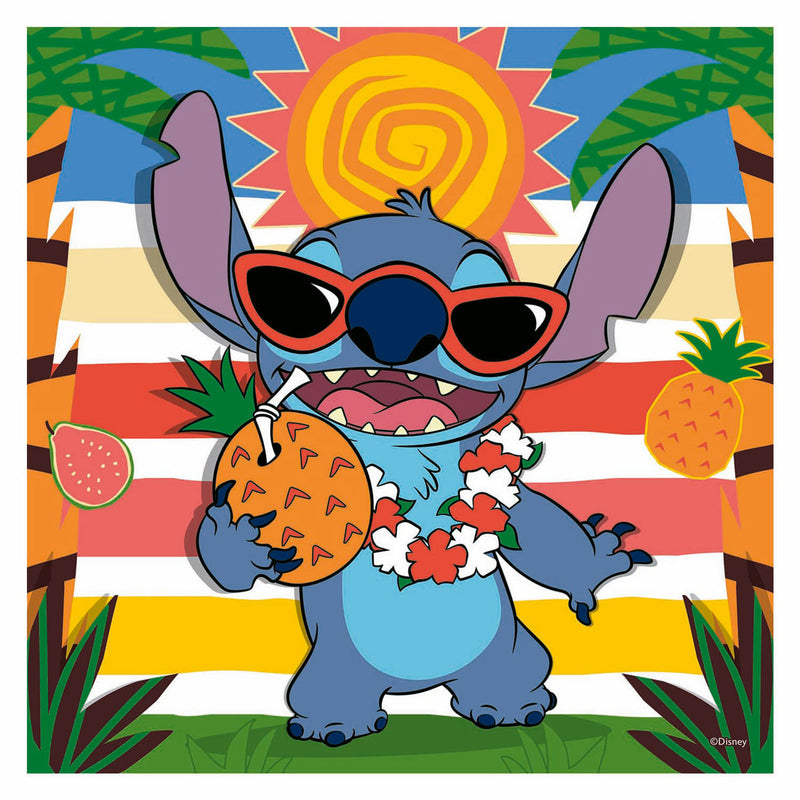 Load image into Gallery viewer, Ravensburger puzzel disney stitch 3x49st