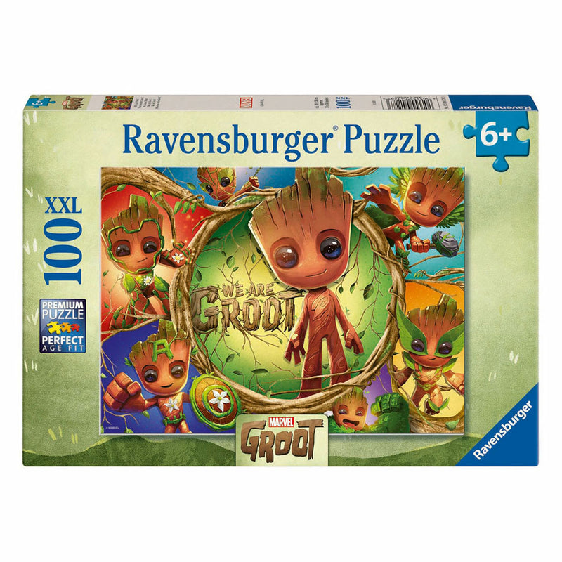 Load image into Gallery viewer, Ravensburger legpuzzel xxl marvel groot, 100st.