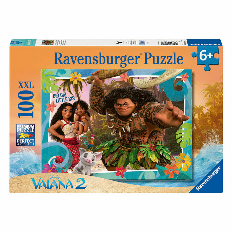 Chargez l'image dans la visionneuse de la galerie, Ravensburger legpuzzel xxl disney vaiana 2, 100st.
