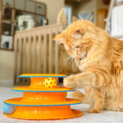 Load image into Gallery viewer, Petstages tower of racks oranje
