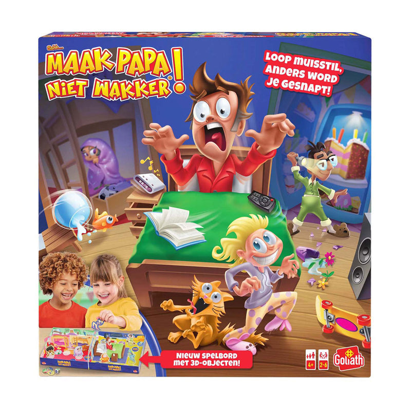 Load image into Gallery viewer, Goliath games goliath sshh maak papa niet wakker kinder bordspel