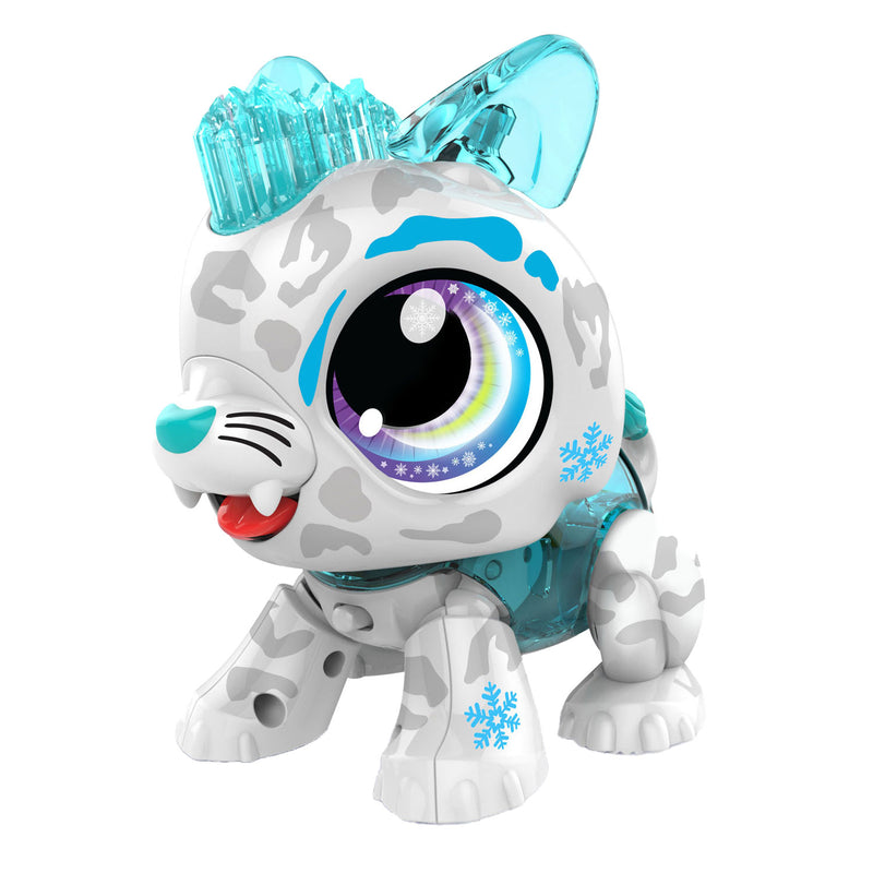 Load image into Gallery viewer, Goliath Build a Bot Lights Sneeuw Luipaard Interactieve Robot