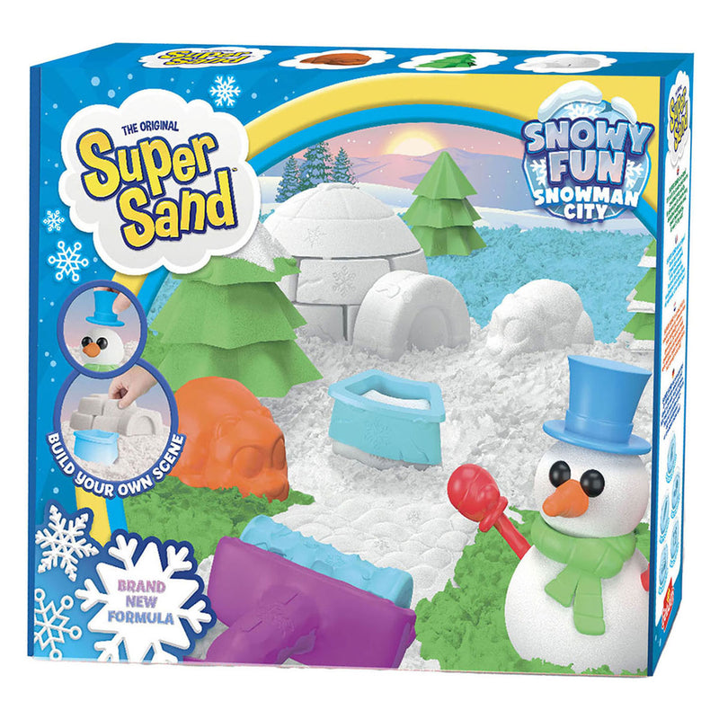 Load image into Gallery viewer, Super Sand Snowy Fun - Snowman City Speelset