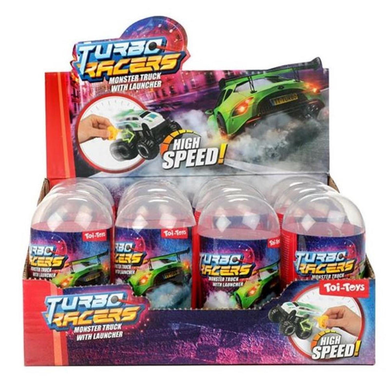 Load image into Gallery viewer, Toi-toys monster truck met afschieter in ei