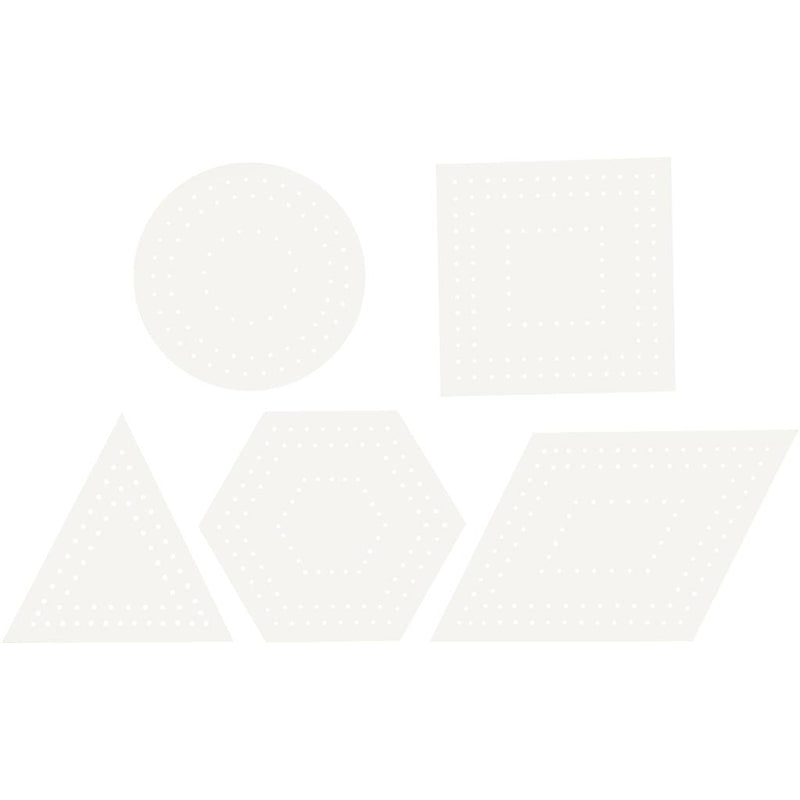 Load image into Gallery viewer, Creativ company https: www.cchobby.nl kruissteken-karton-geometrisch-afm-10-17-cm-wit-20-stuk-1-doos