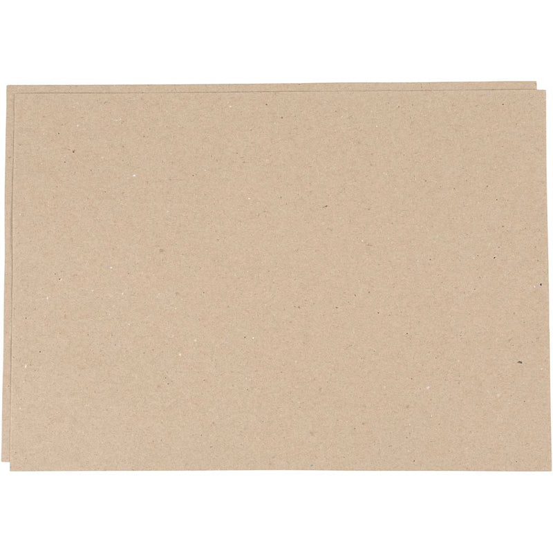 Afbeelding laden in galerijviewer, Https: www.cchobby.nl kraft-papier-a4-vel-210x297-mm-135-gr-grijs-bruin-500-vel-1-doos