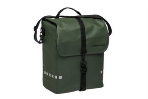 Load image into Gallery viewer, Odense Single Fietstas - Waterafstotend - 17,5L - Zwart Groen