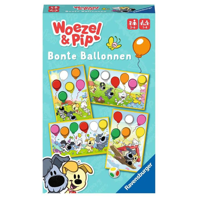 Load image into Gallery viewer, Ravensburger woezel pip bonte ballonnen