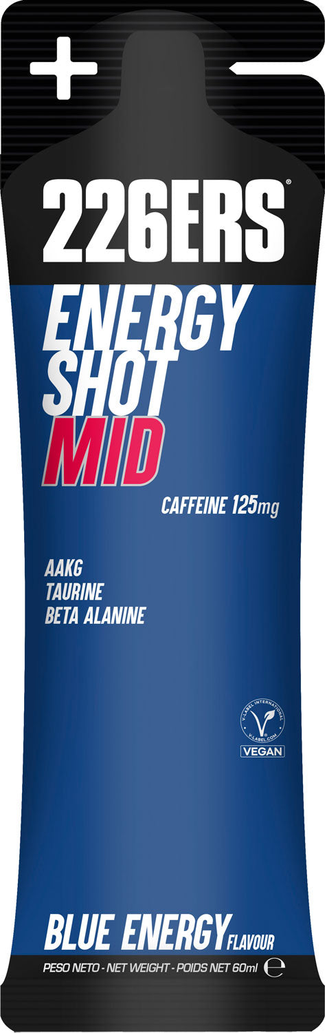 Laden Sie das Bild in Galerie -Viewer, 226ers energy shot mid 125mg caffeine blue energy stick 60ml