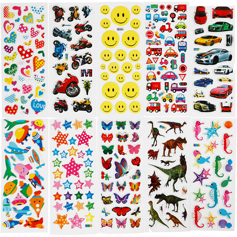 Load image into Gallery viewer, Https: www.cchobby.nl 3d-stickers-afm-7x17-cm-20-vel-1-doos
