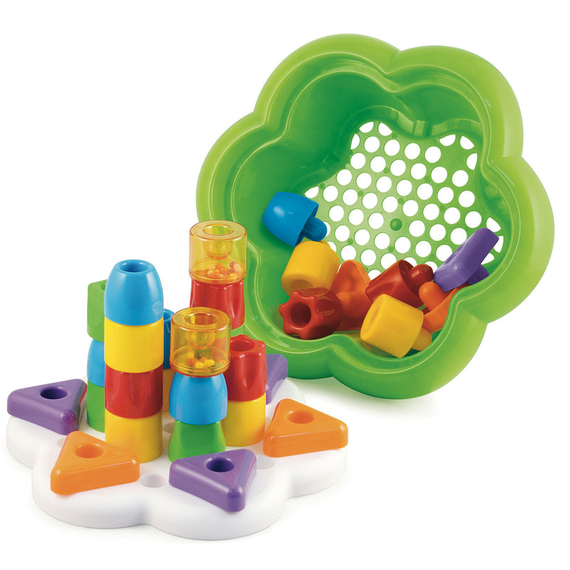 Load image into Gallery viewer, Quercetti daisy blokkendoos