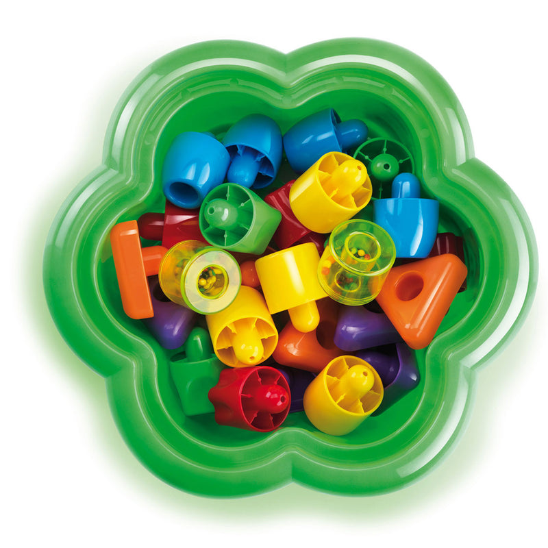 Load image into Gallery viewer, Quercetti daisy blokkendoos