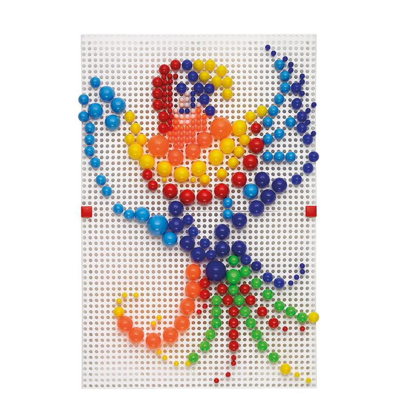 Afbeelding laden in galerijviewer, Quercetti insteek mozaïek, 300 pins