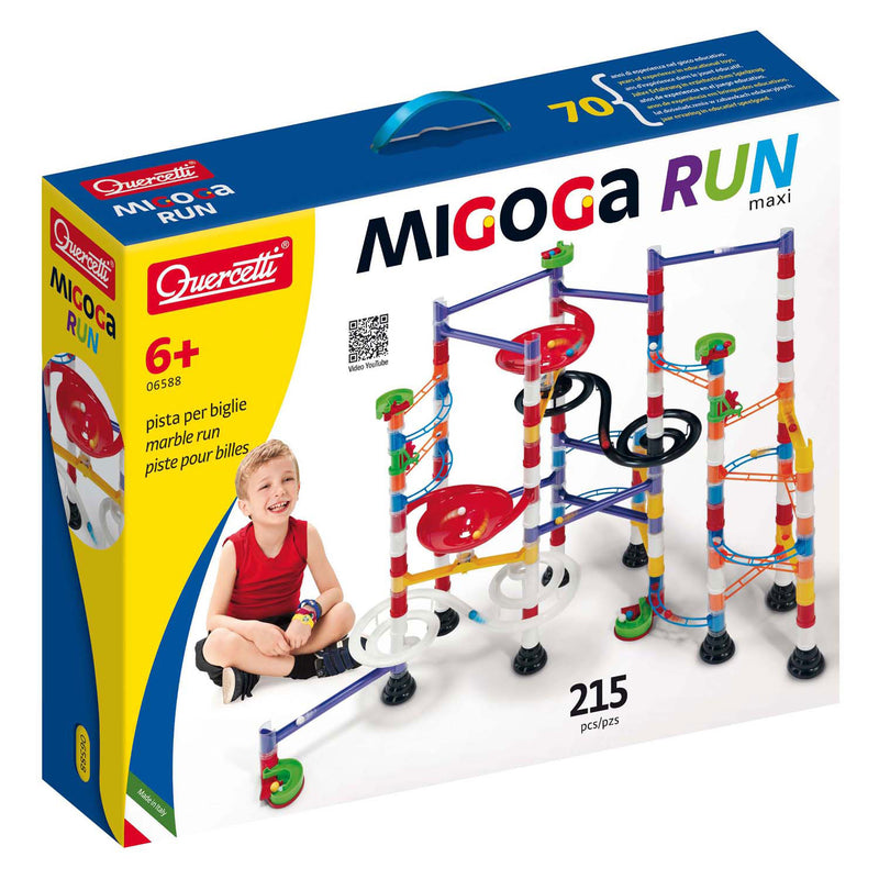 Afbeelding laden in galerijviewer, Quercetti knikkerbaan migoga maxi, 213dlg.