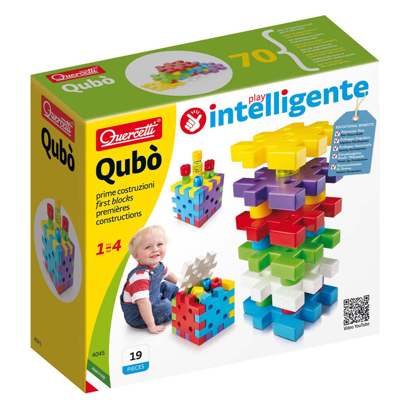 Load image into Gallery viewer, Quercetti qubo eerste blokken