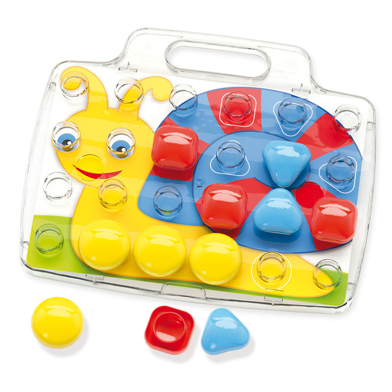 ギャラリービューアに画像をロードする, Quercetti pixel baby insteekmozaïek slak