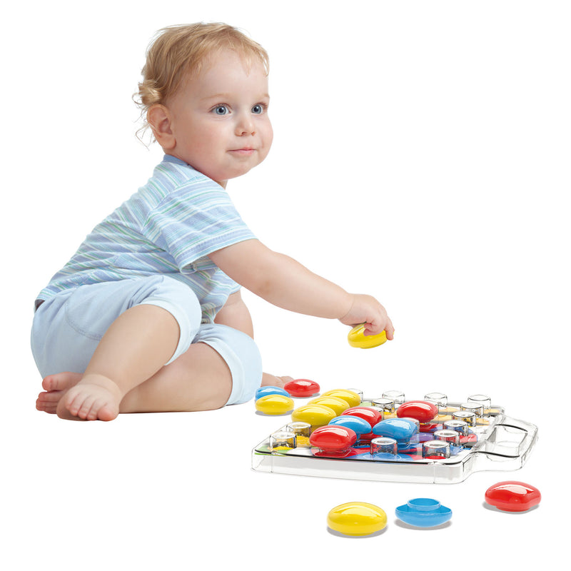 ギャラリービューアに画像をロードする, Quercetti pixel baby insteekmozaïek slak