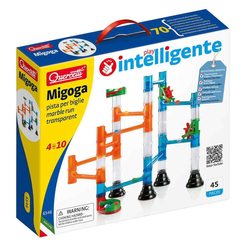 Load image into Gallery viewer, Quercetti knikkerbaan migoga transparant, 45dlg.
