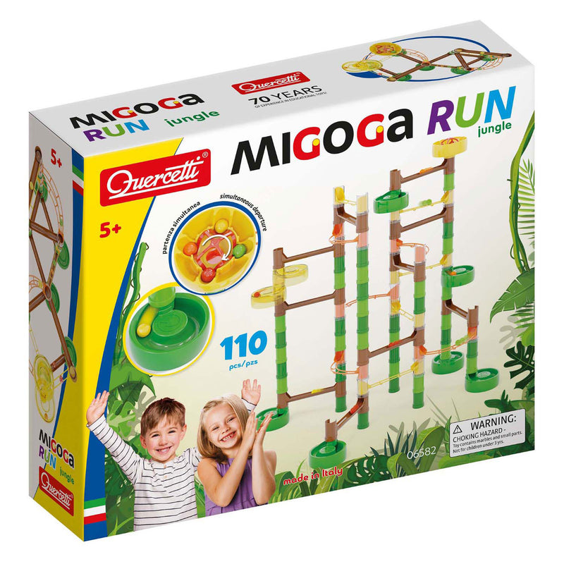 Load image into Gallery viewer, Quercetti knikkerbaan migoga jungle, 110dlg.
