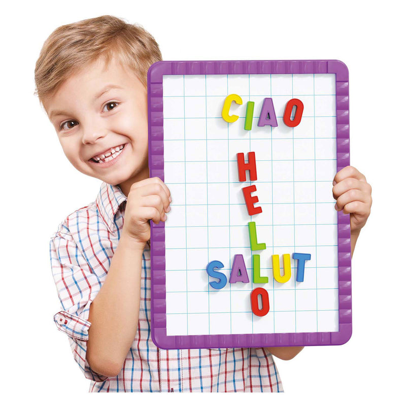 Afbeelding laden in galerijviewer, Quercetti magneetbord basic letters