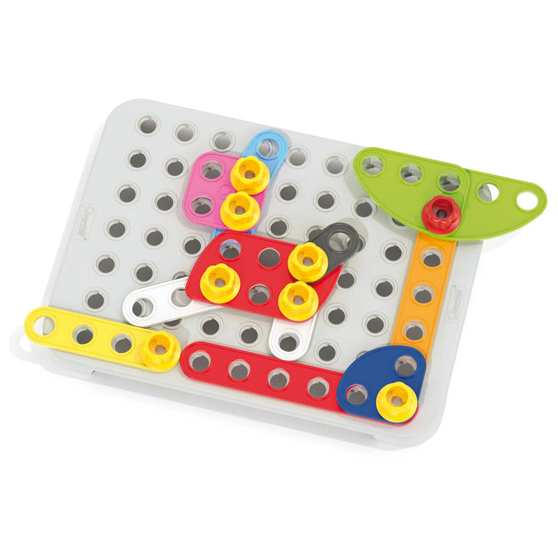 Afbeelding laden in galerijviewer, Quercetti tecno jumbo starter set, 52dlg
