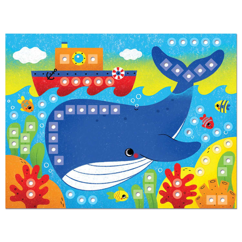 ギャラリービューアに画像をロードする, Quercetti mozaïek speelgoed dieren - fantacolor 180dlg creatief.